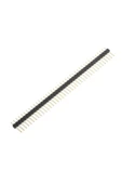 ROBİZ 5 Adet 1x40 Pin Erkek Header Tek Sıra 2.54mm 180 Derece Kırılabilir Bölünebilir Konnektör Soket - 1