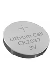 ROBİZ Cr2032 Pil Düğme Para Pil Lityum Batarya 3v Bios Kumanda Tartı Saat Araba Anahtarı thumbnail 1