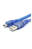Alkatronik 30cm Mini Usb Kablo Mavi 480 Mbps Usb 2.0 Hot Swap - 2
