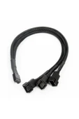 ROBİZ 1 to 3 Çoğaltıcı 25cm Fan Uzatma Kablosu Y Tip 4 Pin 3 Pin Bilgisayar Kasa Anakart Ekran Kartı thumbnail 3
