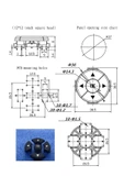ROBİZ 4 Yön OK 12x12mm Buton 1 Set Navigasyon 5 Buton 5 Başlık 4 Yön Tamam Anahtar Tuş Takımı Kumanda - 8