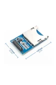 ROBİZ Sd Kart Modülü Hafıza Bellek Okuma Yazma Spı 3.3v/5v Data Kayıt Logger Arduino Memory Ses Mp3 Kayıt - 1