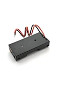 ARS Robotechnicals AAA Pil Kutusu Yuvası İnce Küçük Tip 2 Adet 1.5V Pil Toplam 3V Plasitk Pil Tutucu 14cm Kablo thumbnail 6