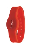 ROBİZ 13.56Mhz Rfid Manyetik Bileklik Kırmızı  Su Geçirmez Silikon Proximity Göstergeç 13.56 Mhz - 1