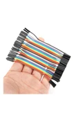 ROBİZ 10cm 40 Pin Dişi Dişi Dupont Kablo Breadboard Jumper Ayrılabilir - 7