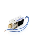 Alkatronik Jf-s1670dl Solenoid Kilit Dc 12v 2.4a 28w 40n Elektrikli Manyetik Kapı Depo Kasa Kilidi 10mm Dil thumbnail 2