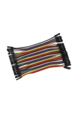ROBİZ 10cm 40 Pin Dişi Dişi Dupont Kablo Breadboard Jumper Ayrılabilir - 2