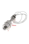 ROBİZ Metal Sıvı Su Seviye Sensörü 65mm Paslanmaz Çelik Şamandıra Mekanik Anahtar Kazan Kap Depo Tank thumbnail 5