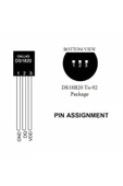 Alkatronik Ds18b20 Sıcaklık Isı Sensörü Dijital Termometre Ic -55c 125c To-92 -0.5c Hassasiyet 9/12 Bit Adc - 3