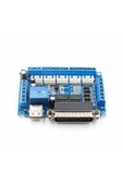 ROBİZ Mach3 5 Eksen Lpt Cnc Kontrol Kartı Step Motor Sürücü Paralel Port Kazıma - 6