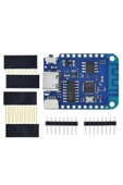 ARS Robotechnicals Wemos D1 Mini V4 Esp8266 Kablosuz Internet Wifi Iot Geliştirme Kartı Type C - 6