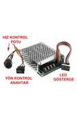 ROBİZ 55v 60a Ayarlanabilir Dc Motor Hız Kontrol Devresi Potansimetre Kontrol Yön Kontrol Anahtarı Led Hız thumbnail 5