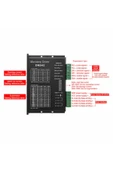 ROBİZ DM542 2 Faz 50V 4.5A Step Motor Sürücü thumbnail 6