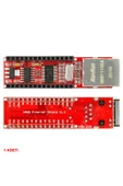 ARS Robotechnicals Arduino Nano 3.0 Enc28j60 Ethernet Shield Board Microchip Lan Spı Iot Internet Haberleşme thumbnail 1