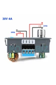 ROBİZ ZK-4KX Voltaj Akım Ayarlı Güç Kaynağı Voltmetre ve Ampermetre Göstergeli 5-30V 4A Voltaj Düşürücü thumbnail 7