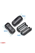 ROBİZ 7mm Ferrit Halka Filtre Kablo Gürültü Bastırıcı Azaltıcı Yüzük Bead RFI EMI Girişim Engelleyici - 4