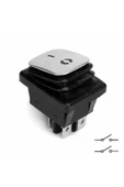 ROBİZ 30a 250v On-off Anahtar Yüksek Akım Kcd4 4 Pin Buton Ip67 Su Geçirmez Led Işıklı Rocker Switch thumbnail 1