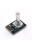 ROBİZ Ky-040 Rotary Encoder Modül 20 Pals Pwm 360 Derece Döner Butonlu Dijital thumbnail 4