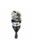 ROBİZ HKA1-41Y04 Joystick Latch 4 Yön NO Kumanda Kolu Kalıcı Kilitli 10A 250V Monolever Anahtar Switch - 4