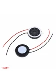 ROBİZ Hoparlör 1W 8ohm 20mm Yuvarlak 10cm Kablolu Mini 2cm Speaker Ses Müzik Amfi Ürün Müze Otomobil - 8
