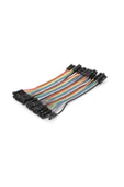 ROBİZ 10cm 40 Pin Dişi Dişi Dupont Kablo Breadboard Jumper Ayrılabilir - 4