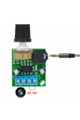 ROBİZ LM386 Ses Kuvvetlendirici Modül DC 5V / 12V Mono Ayarlanabilir Ses Yükseltici Mikrofon Amfi thumbnail 2