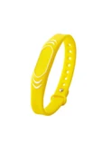 ROBİZ 125Khz Rfid Manyetik Bileklik Sarı Su Geçirmez Silikon Proximity Göstergeç 125 Khz Kapı Geçiş Takip thumbnail 1