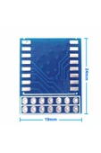 Alkatronik Ra-01 Rf Modül için Dip Çevirici PCB 433Mhz Lora RA01 Kablosuz Haberleşme Modül Pcbsi Devre Kartı - 1