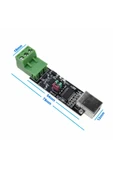 ROBİZ USB to Rs485 Modül Ft232rl Otomatik Yön Kontrol Endüstriyel Tip  Seri Port Sinyal Çevirici uyumlu thumbnail 7