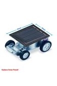 ROBİZ Güneş Pili 2V 50mA 34x50mm Solar Fotovoltaik Hücre Elektrik Üretici Panel Modül Pil Akü Batarya - 8