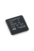 ROBİZ STM32F407VGT6 Microcontroller Lqfp100 Dsp Fpu Arm Cortex-M4 32 Bit Mcu 1 Mbyte Flash 168Mhz Cpu thumbnail 2