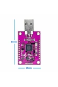 ROBİZ FTDI FT232HQ USB Çevirici Modül  Uart Rs232 Rs485 Jtag Flash Card Fifo SPI I2C MPSSE 8051 Mcu Fpga thumbnail 1