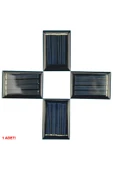 ROBİZ Güneş Pili 2V 50mA 34x50mm Solar Fotovoltaik Hücre Elektrik Üretici Panel Modül Pil Akü Batarya - 7