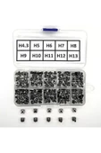 ROBİZ 200 Adet 6x6mm Tact Buton Set 10 Farklı Yükseklikte 4 Pin Dokunmatik Anlık Basmalı Düğme Anahtar thumbnail 6