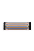 CNL 20cm 40 Pin Dişi Dişi Dupont Kablo Ayrılabilir 2.54mm 10 Renk Breadboard Atlama Kablosu Jumper - 7