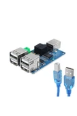 ROBİZ Adum3160 4 Port Usb Modül 4 Kanal Usb Izolatör 1500v 12 Mbps Usb - 2