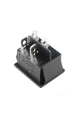 ROBİZ 16A 250V On / Off Anahtar Latch 4 Pin Buton Yüksek Akım Kcd4 Led Işıklı Switch Panel Tip Montaj thumbnail 7