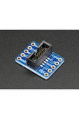 ROBİZ 2x5 Pin 1.27mm To 2.54mm Converter Board. Adafruit 2743 Dönüştürücü Kart Pcb - 1