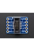 ROBİZ 2x5 Pin 1.27mm To 2.54mm Converter Board. Adafruit 2743 Dönüştürücü Kart Pcb - 4
