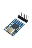 ROBİZ CP2102 USB to RS232 TTL UART Çevirici Modül Type C Usb Seri Port Haberleşme Mcu Uydu Alıcı Dvd GSM thumbnail 6