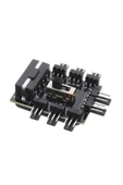 ROBİZ 8 Port Fan Çoğaltıcı Hub Kartı Ide Güç Giriş Soketi Hız Kontrol - 2
