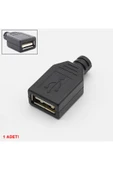 ROBİZ Kutulu Usb Type A Dişi Soket Usb 2.0 4 Pin Plastik Kapak Dıy Tip Elektronik thumbnail 1