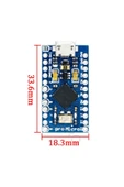 ROBİZ Arduino Pro Micro Atmega32u4 Micro Usb 5v 16 Mhz Atmel Arduino Geliştirme Kartı Elektronik Devre thumbnail 6