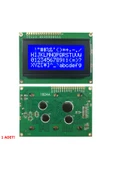 ROBİZ 1604a 4x16 Mavi Karakter Lcd Modül Display Ekran 5v Beyaz Arka Işık 16x4 16 X 4 Standart Sol Üst - 2