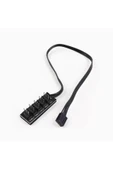 ROBİZ 40cm 5li Fan Port Çoğaltıcı Kart Cpu Soğutucu Güç Hub Uzatma thumbnail 5