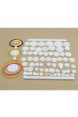 OEM 75 Parça Plastik Dişli Seti Rc Çark Arduino Oyuncak Robot Araba Gear Dıy Kremayer thumbnail 4