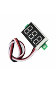 ROBİZ 0.36 Inch Dc 4,2v-30v Dijital Voltmetre Kırmızı 3 Telli 0.36” Dc 0-30v Voltaj Besleme Güç Kaynağı thumbnail 2