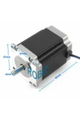 ROBİZ 57hs8230 Nema 23 Step Motor 2.2nm 3.6v 3a 6mm Mil 2 Faz 1.8 Derece 200 Adıım 3d Yazıcı Printer thumbnail 1
