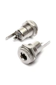 ROBİZ 5.5 Mm X 2.1mm Dc Güç Soketi Metal Panel Montaj Power Jack - 4