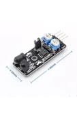 ROBİZ Ky-032 4 Pin Ir Kızılötesi Engel Algılama Sensörü Infrared Yakınlık Mesafe Renk Ölçme Robot thumbnail 2